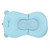 Baby Bath Pad, Quick Drainage Protecting Head Newborn Sink Bather  For Bathroom For Home Light Blue