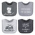 The Peanutshell Cotton Feeding Baby Bib, 8pk Unisex