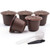 5x Refillable Reusable Coffee Capsules Pod Cup Coffee Filter +spoon For Nespress