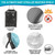 Universal Baby Car Seat Rain Cover With Insect Net Waterproof Weather Shield