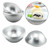 Sywan 6pcs 2.4inch Bath Bomb Molds Diy Bath Bomb Kit For Crafting Handmade Spa Bomb Fizzy Crafting Molds Diy Making Supplies