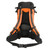 Clevr Deluxe Baby Backpack Hiking Cross Country Lightweight Carrier W/ Stand And Sun Shade Visor, Orange