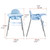 Ymilemy Pu Waterproof Universal Highchair Feeding Chair Seat Cushion For Baby Kids