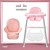 Ymilemy Pu Waterproof Universal Highchair Feeding Chair Seat Cushion For Baby Kids