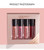 Emoking 4 Piece Waterproof Long Lasting Matte Moisturizing Makeup Liquid Lipstick Lipstick Gift Set, Moisturizing