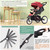 Cynebaby Jogging Stroller 3 Wheels Compact Light Weight Stroller For Babies And Toddlers Infant