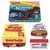 Mega Sized Cakes Variety Packs | 6 Unique Treats: Nutty Peanut Buddy Bars, Oatmeal And Fudge Double Decker Rounds, Pecan Bun Spin Wheels, Zebra Black