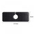 Faucet Absorbent Mat, Kitchen Faucet Sink Splash Guard, Reusable Leather Faucet Splash Catcher, Water Drying Pads Behind Faucet, Countertop And Sink, For Kitchen, Bathroom, Farmhouse And Rv