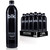 Blk. Fulvic Enriched Bottled Water 16.9oz / 500ml (12 Pack) + 2oz Fulvic Charged Drops