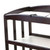 Wood Changing Table With Two Storage Shelves