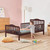 Samyohome Baby Toddler Bed Solid Kids Bed - Brown