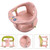Xinytec Baby Tub Seat Bathtub Pad Mat Chair Safety Anti Slip Newborn Bathing Seat Stool