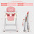 Cynebaby Foldable High Chairs For Babies & Toddlers ,multiple Adjustable Backrest, Footrest And Seat Height,light Weight Multifunctional Portable Children Dining Reclining Chair