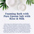 Dr Teal's Foaming Bath With Pure Epsom Salt, Calm & Serenity With Rose Essential Oil, 34 Fl Oz.