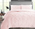 Twin Xl Comforter Pinch Blush 300 Gsm Plush Siliconized Microfiber Fill Duvet Insert With 1000 Thread Count Egyptian Cotton Shell Fluffy Soft With Premium Piping & Matching Pillowcases