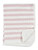 Modern Moments By Gerber Baby Boy Or Girl Cable Knit Blanket With Sherpa, Pink Stripes