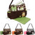 Womens Cartoon Animals Diaper Bag Breastfeeding Mommy Handbags Crossbody Shoulder Baby Bag Large Capacity Bags