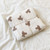 Baby 2 Layers Gauze Swaddle Wrapped Muslin Blanket Fashion Bear Print Spring Summer Air Conditioned Quilt Footmuff