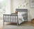 Oxford Baby Harper Wood Toddler Bed, Dove Gray