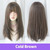 Alextreme Black Wig For Women Long Straight Hair Wig With Bang Female Full Wig For Women 2020 Fashion Human Hair Wigs (black Tea) Dark Brown