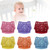 Mlfire 7pcs Reusable Toddler Baby Nappy Soft Washable Inserts Covers Diapers Pants, Newborn Infants Baby Diapers Pants Shorts Reusable Absorbent Underwear Diaper Anti Side Leakage Diapers Pants