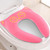 Non Slip No Falling Travel Folding Portable Potty Training Seat Fits Most Toilets, Large Non-slip Silicone Pad, Home Reusable With Carry Bag For Toddlers Kids Boy Girl, Pink