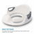 5 Star Super Deals Potty Trainer Toilet Chair Seat For Kids Boys Girls & Toddlers With Cushion Handles - White