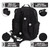 Sager Creek Dad Diaper Bag Backpack Travel Diaper Bag For Baby Essentials, Black