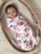 Modern Moments By Gerber Baby Girl Xl Ultra Soft & Stretchy Swaddle Blankets, 2-pack, 2-pack, Pink Roses