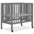 Dream On Me Jett Non-full Size Folding Crib In Storm Grey