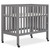 Dream On Me Jett Non-full Size Folding Crib In Storm Grey
