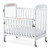 Foundations Next Gen Serenity Safereach Compact Portable Mini Crib With Mattress, White