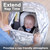 6-in-1 Car Seat Canopy & Nursing Cover, Stretchy & Ultra Soft Breastfeeding, Carseat & Stroller, Shopping Cart Covers, Perfect Gift For Mom