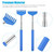 4pcs Telescoping Back Scratchers, Eeekit Extendable Stainless Steel Back Scratchers With 7 Teeth Claw Design, Retractable Self-helping Massager Extends From 7.9inch To 27inch