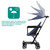 Dream On Me Coast Rider Stroller Canopy In Navy