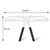 Eyes Cosmetics Makeup Brow Template Diy Make Up Eyebrow Stencil Reusable Eyebrow Stencil Eye Brow Template Make Up Tool