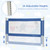 Infans 57" Bed Rails For Toddlers Vertical Lifting Baby Bedrail Guard With Lock Blue