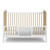 Storkcraft Pasadena 3-in-1 Convertible Baby Crib, White With Driftwood
