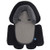Coolbebe Upgraded 3-in-1 Baby Head Neck Body Support Pillow For Newborn Infant Toddler - Extra Soft Car Seat Insert Cushion Pad, Perfect For Carseats, Strollers, Swing