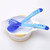 2pcs/set Safety Pp Temperature Sensing Spoon Baby Flatware Kids Tableware Infant Feeding Tools