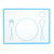 Silicone Table Mat Montessori Toy Baby Table Manners Learning Toy Interactive Match Mat For Baby Toddler’s 2 3 4 5 Year