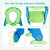 Gymax Fashion Foldable Potty Training Toilet Seat W/ Step Stool Ladder Adjustable For Kids