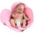 Alvage 0-3tbaby Bathtub Newborn Baby Boys Girls Foldable Soft Flower Petal Shape Bathtub Pad Support Cushion Mat