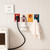 Power Plug Hook Multifunctional Adhesive Hanger Punch-free Organizer For Kitchen Space-saving Cute Cartoon Holder Rack For Door Wall Bathroom Items Storage System  C