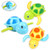 Swimming Turtle Toy For Boys Girls, Funny Wind Up Bathing Pool Water Toy, 3 Pcs Floating Bathtub Cute Swimming Animal Toys For Kids Toddlers Age 1-5