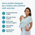 Inadays Baby Wrap Carrier Air Mesh Breathable Infants Sling For Newborns, Black And Cream, Up To 44lbs