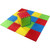Balancefrom Kid's Puzzle Exercise Play Mat With Eva Foam Interlocking Tiles