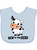 Inktastic New To The Herd Cute Cow Gift Baby Boy Or Baby Girl Bib