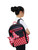 Disney Minnie Mouse Backpack Diaper Bag Polka Dot Big Bow Made With Pu/vegan Leather (includes Wet Pocket & Changing Pad)