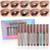 10pcs Waterproof Liquid Eyeshadow Eye Shadow Eyeshadow Primer Glitter Eyeshadow Long Lasting Shining Glitter Liquid Eyeshadow Kit